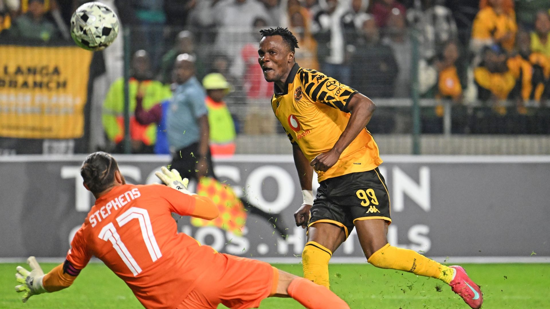 Glody Lilepo and Sage Stephens, Kaizer Chiefs vs Stellenbosch