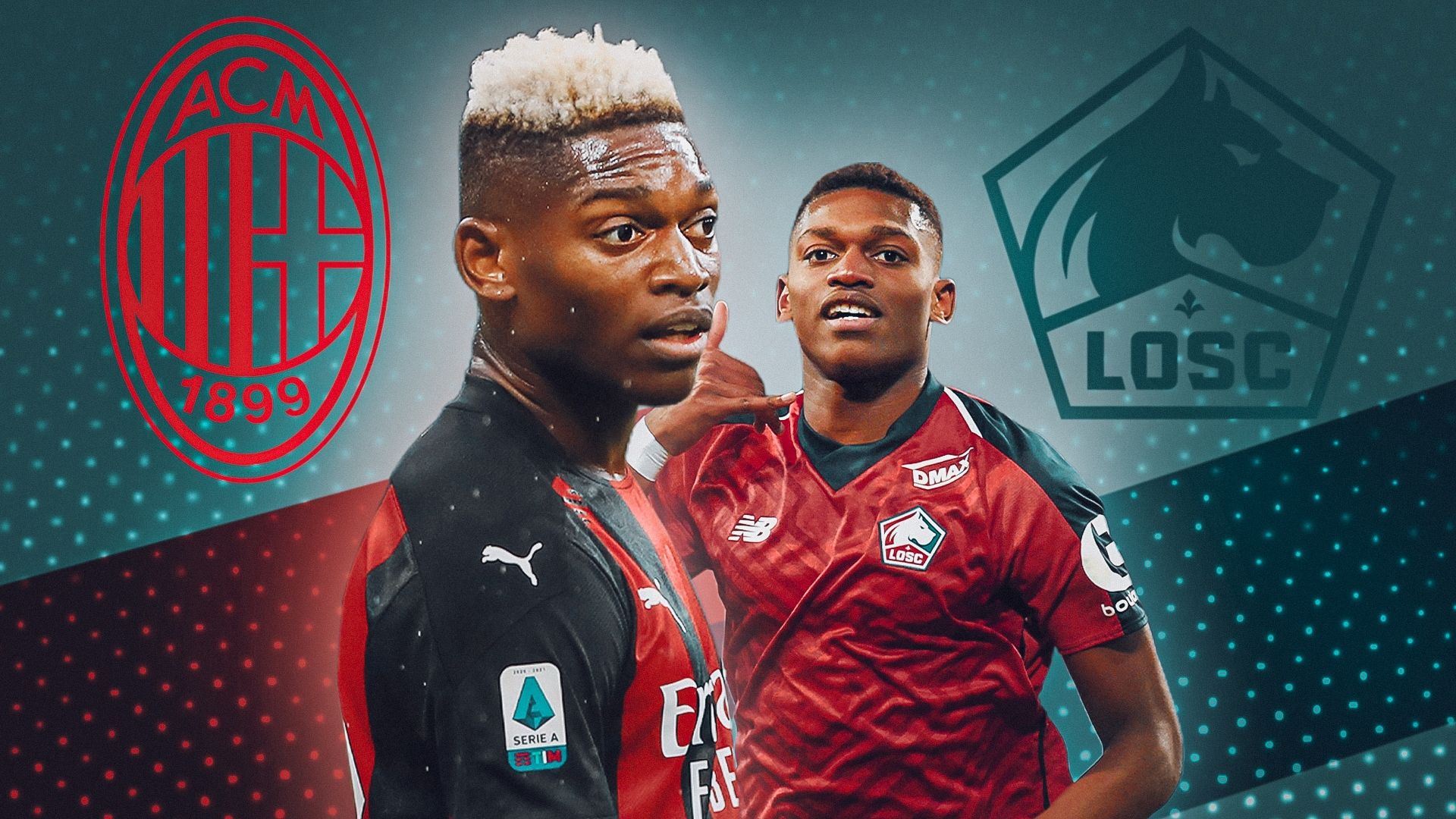 Rafael Leao Lille Milan