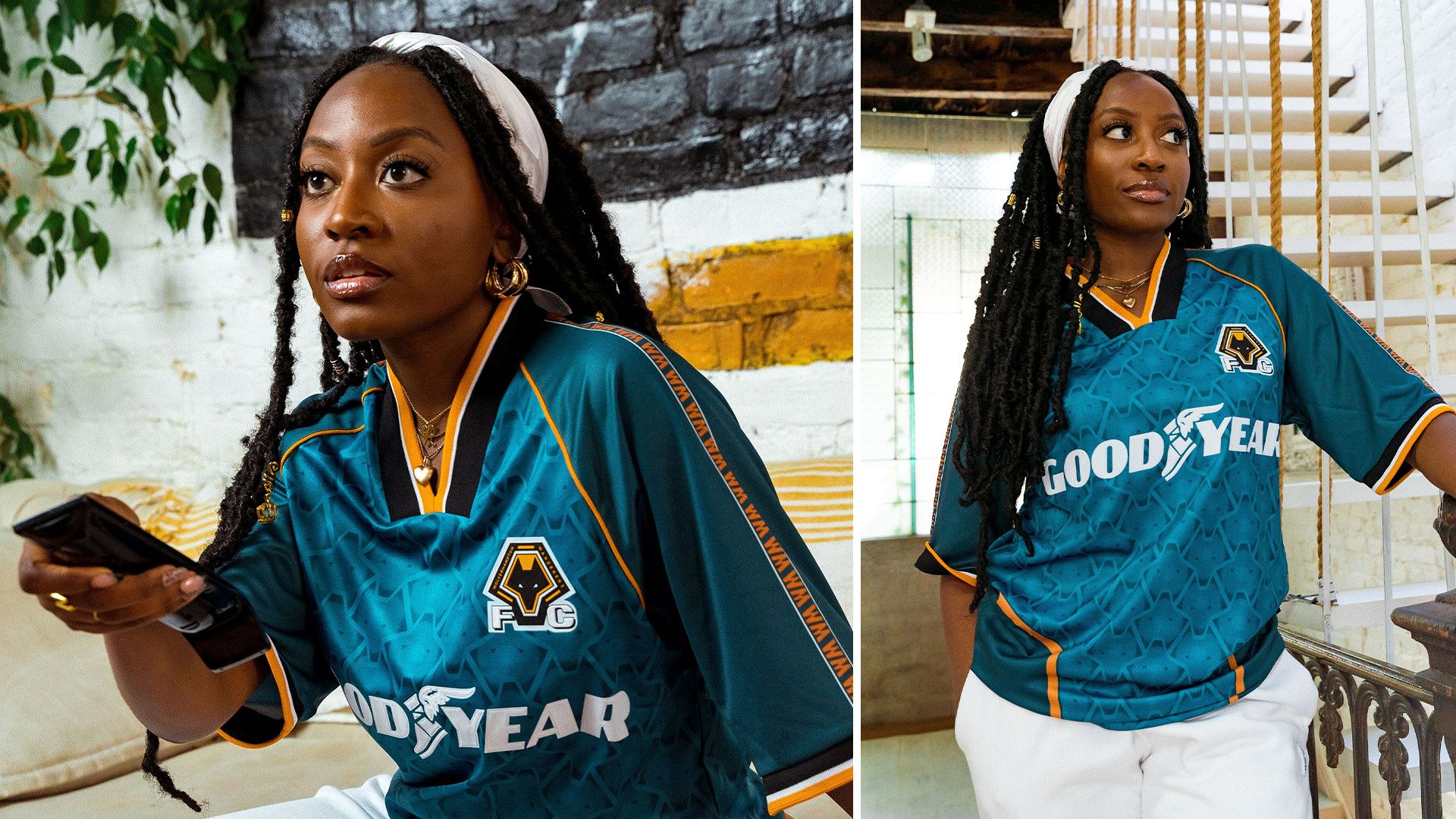 1996 Wolves Away Shirt