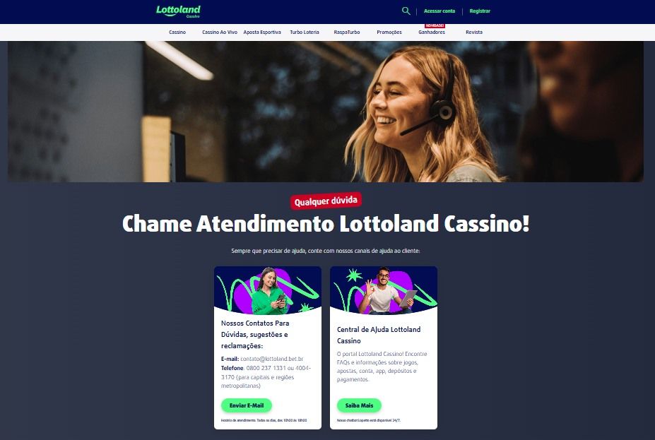 lottoland é confiável suporte