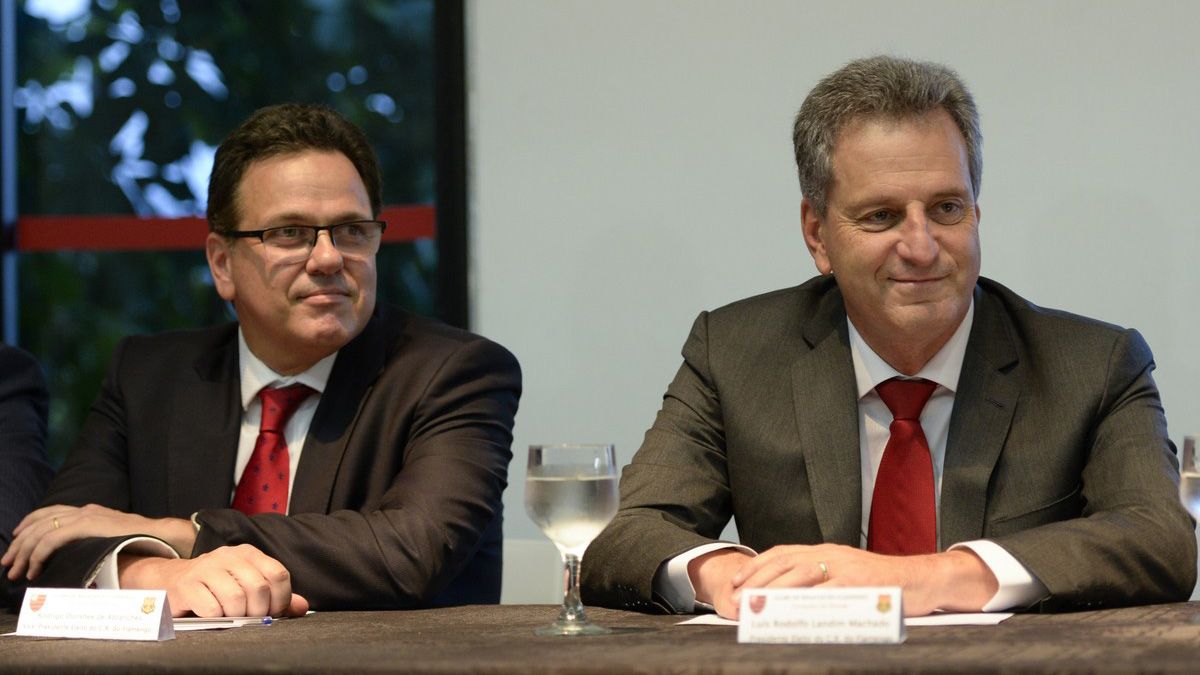 Rodrigo Dunshee e Rodolfo Landim