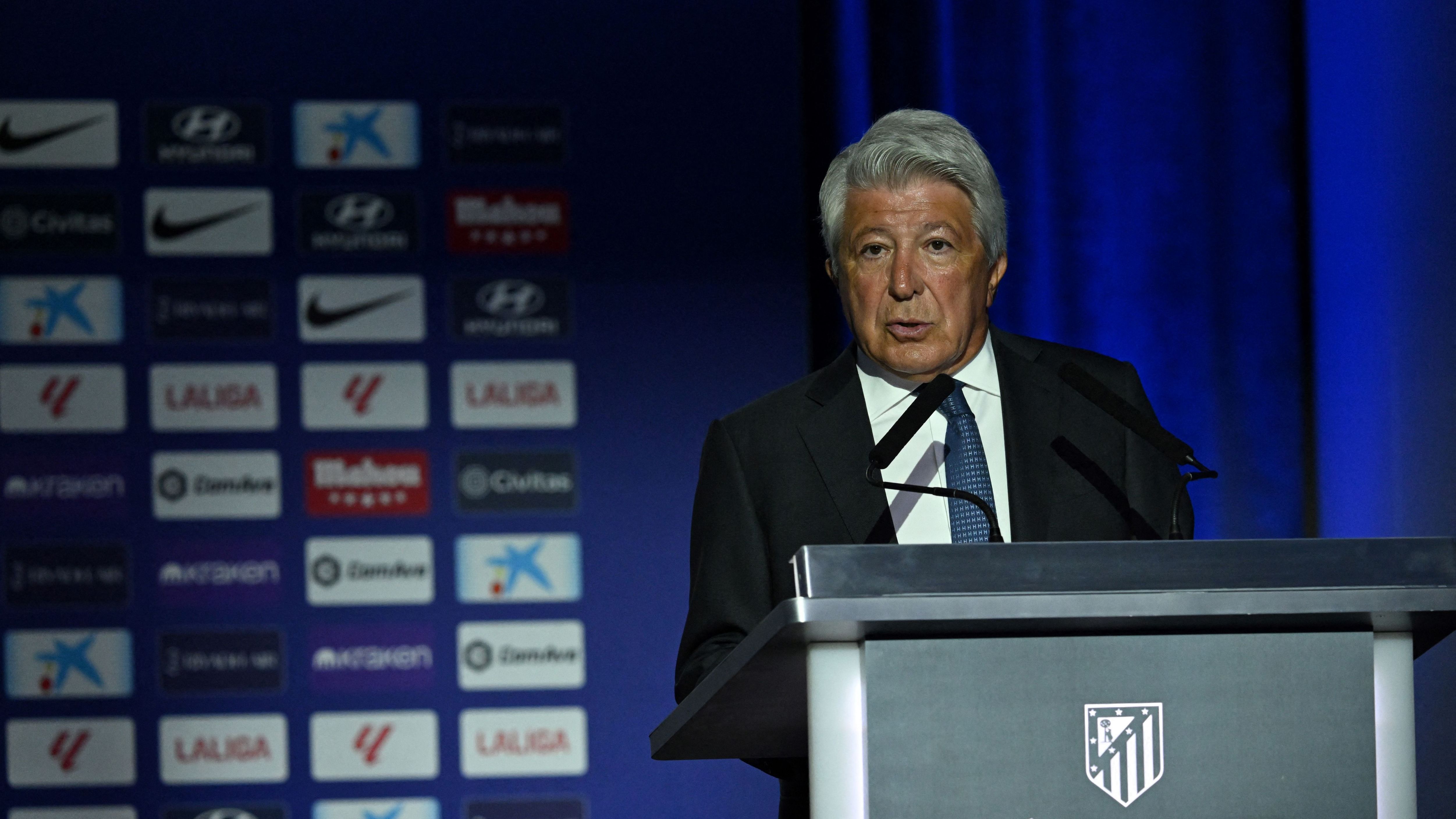 Enrique Cerezo Atletico Madrid president