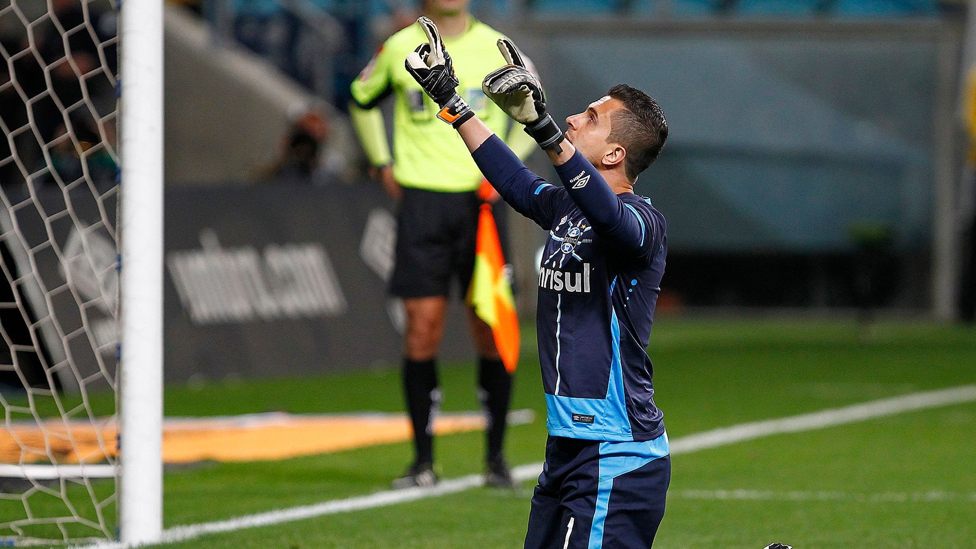Marcelo Grohe Grêmio Atlético-PR Copa do Brasil 21092016
