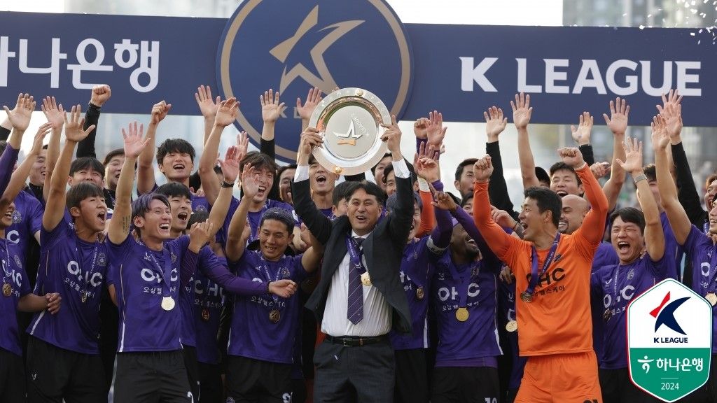 FC안양 우승 세리머니