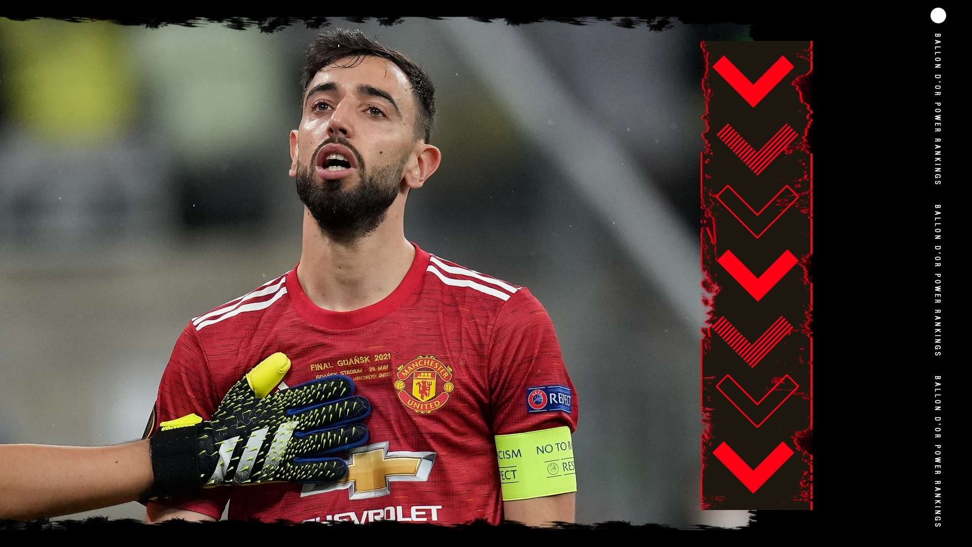 Bruno Fernandes Ballon d'Or Rankings GFX
