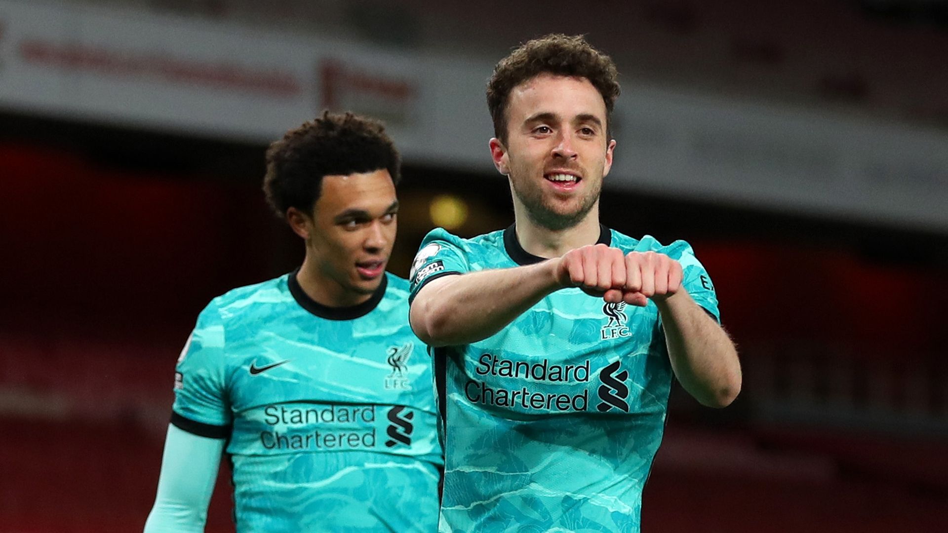 Diogo Jota Liverpool Arsenal Premier League 2020-21