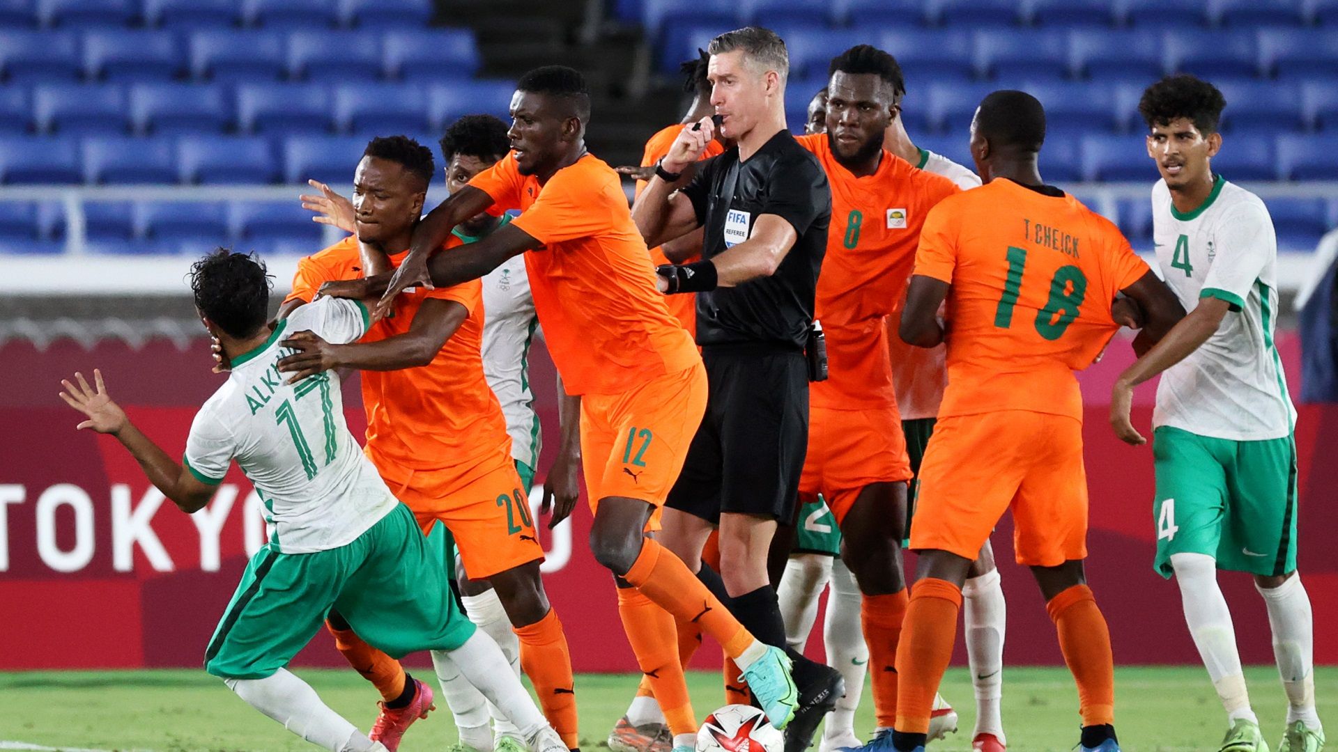 Saudi Arabia - Cote d'Ivoire - Olympics