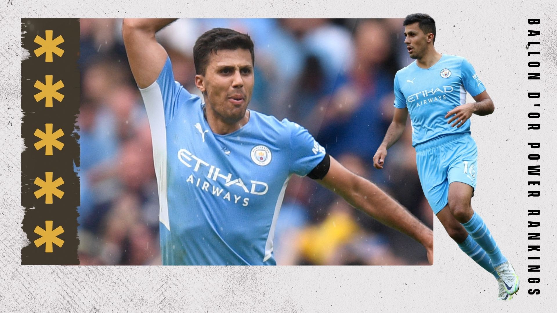 Rodri Ballon d'Or Rankings GFX