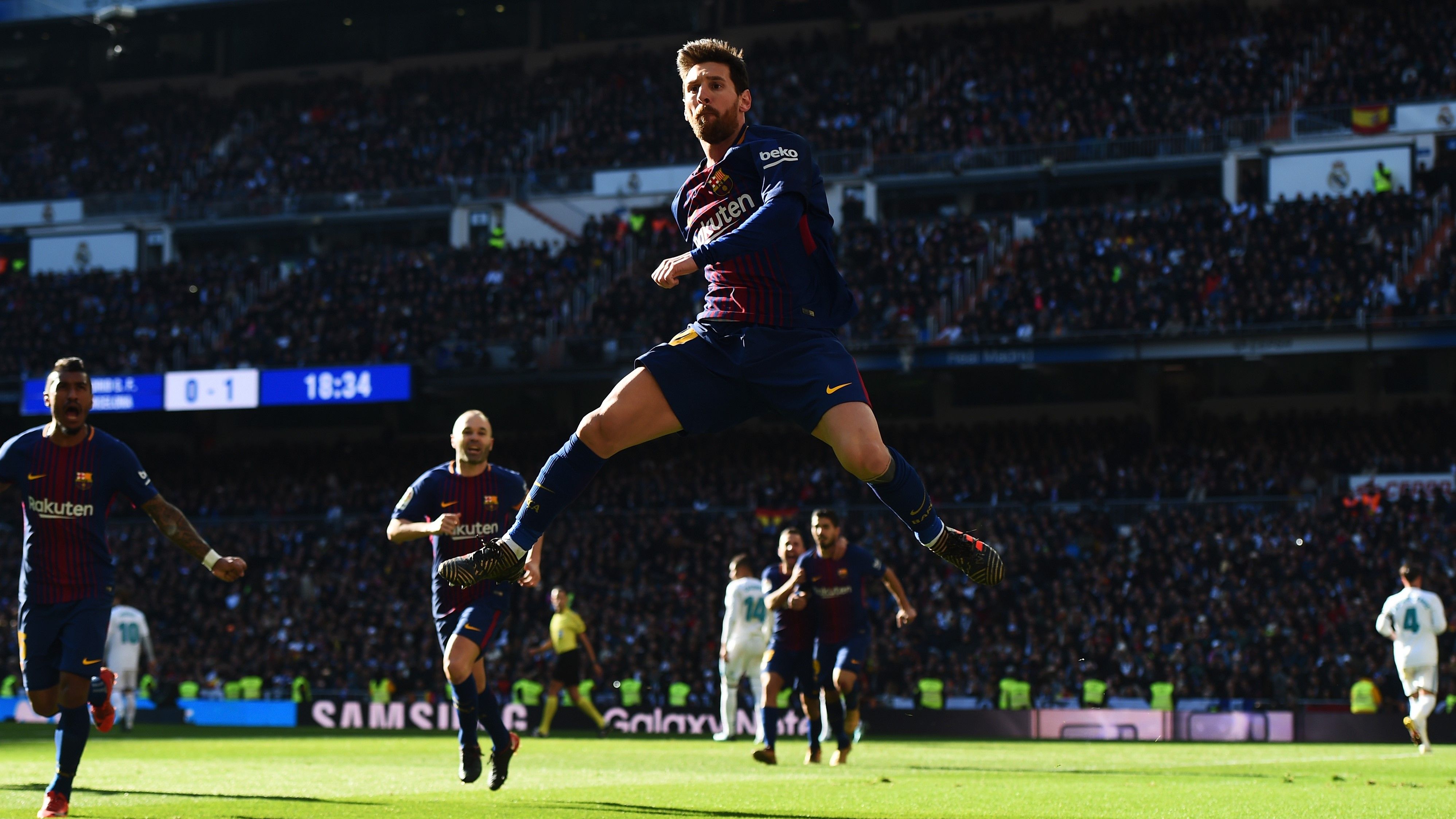 Lionel Messi Real Madrid Barcelona El Clásico LaLiga 23122017