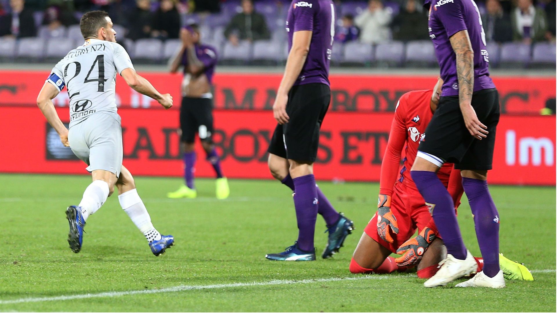 Florenzi Fiorentina Roma Serie A