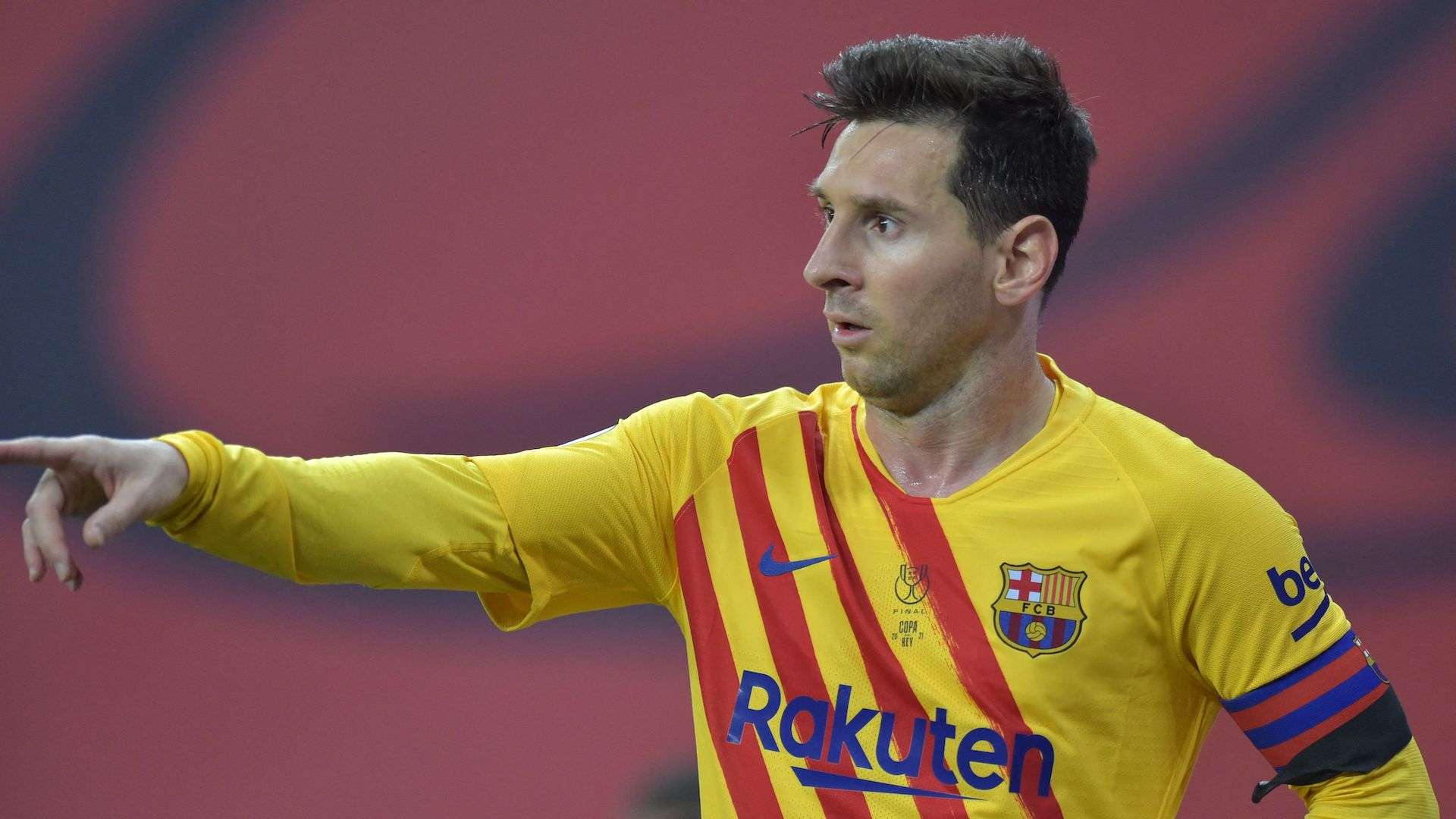 Messi Athletic Bilbao Barcelona Final Copa del Rey 2021