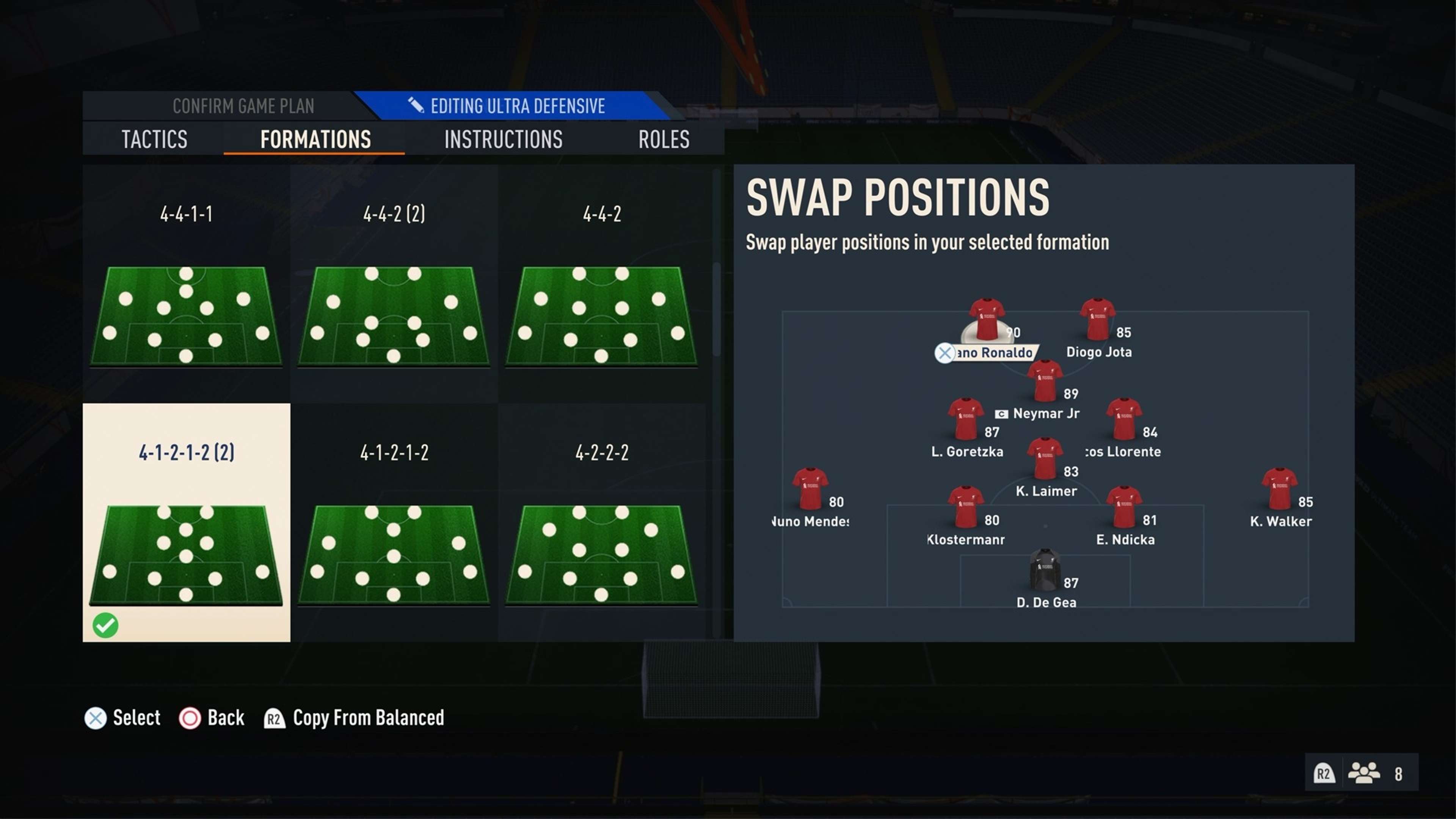 FIFA 23 4-1-2-1-2 (2) formation