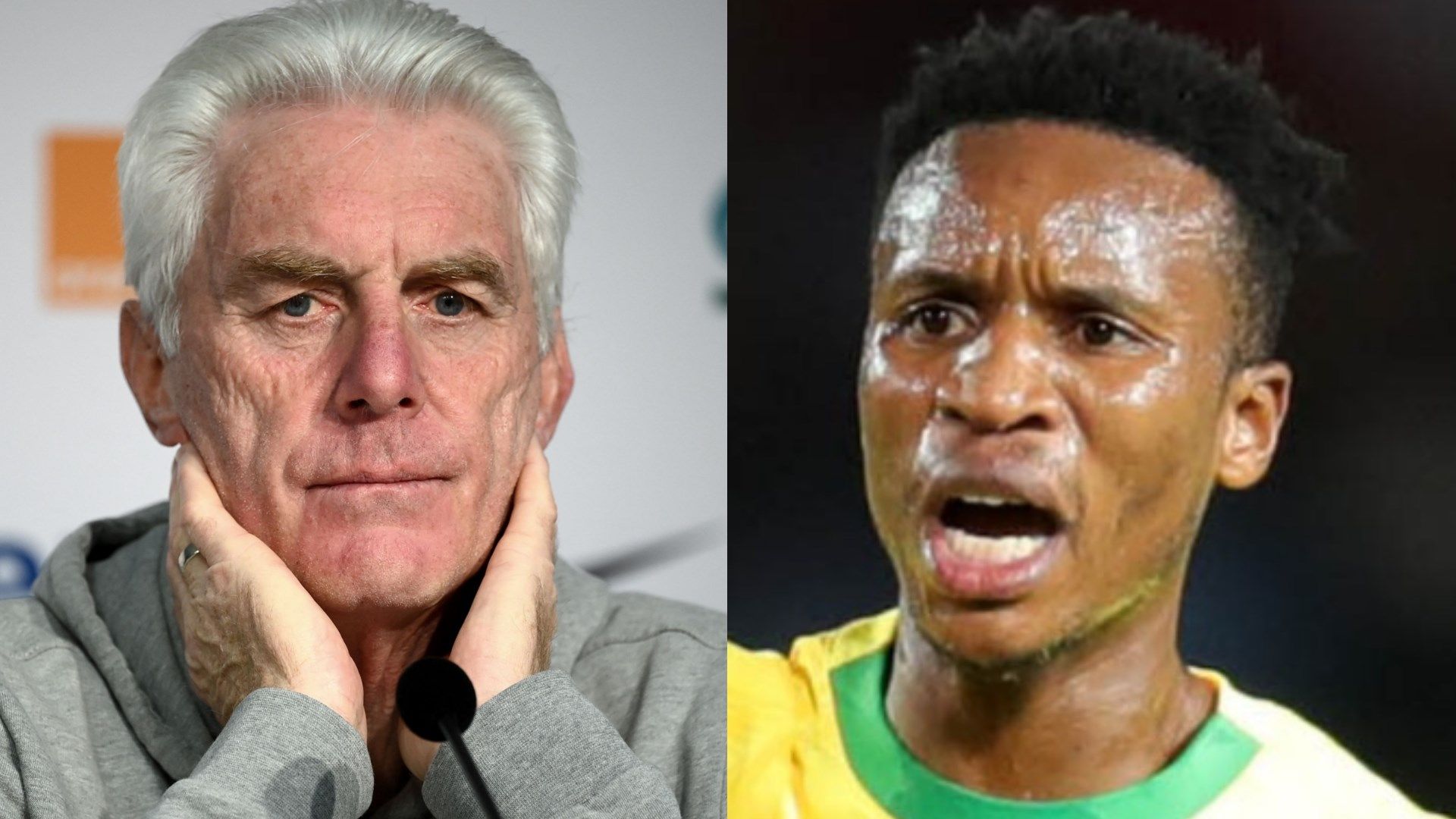 Hugo Broos, Themba Zwane