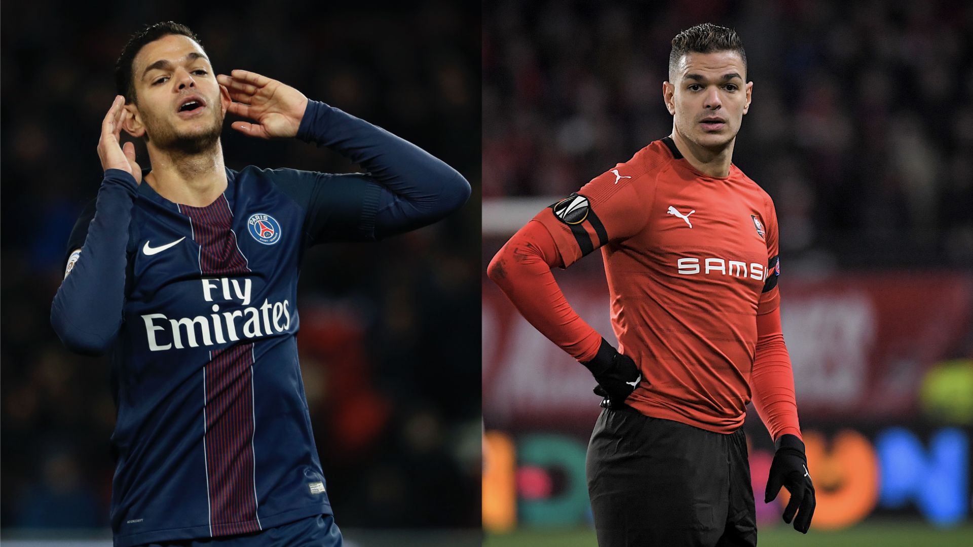 Hatem Ben Arfa, joueur du PSG puis du Stade Rennais