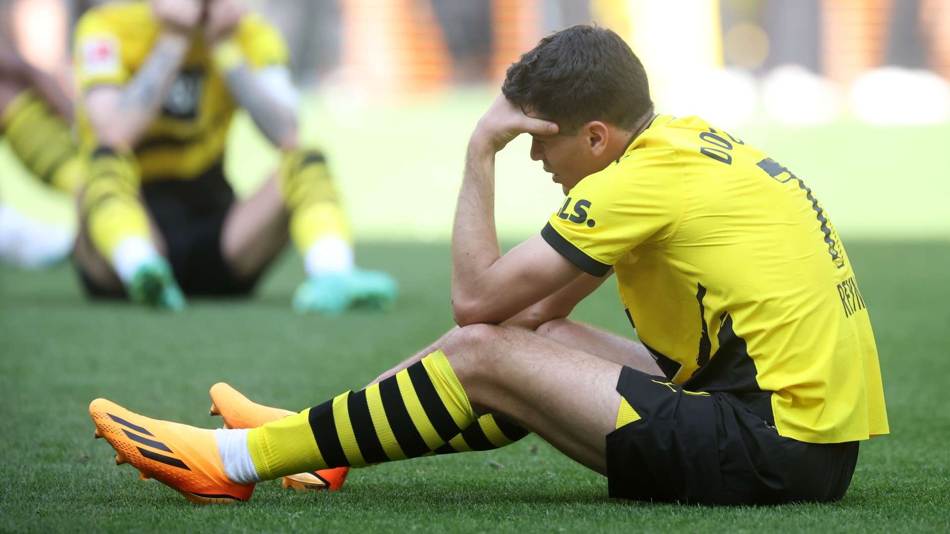 Gio Reyna Dortmund 2022 sad