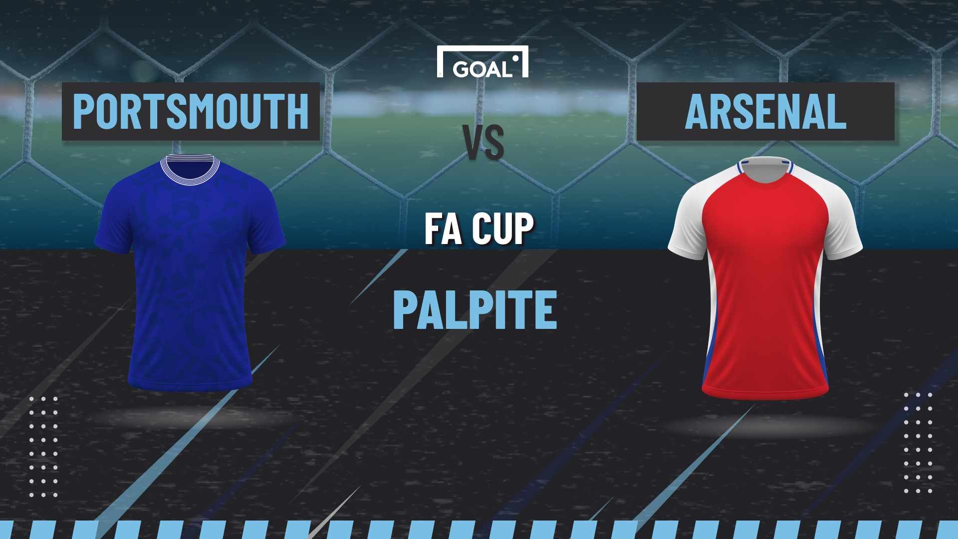 Palpite Portsmouth x Arsenal