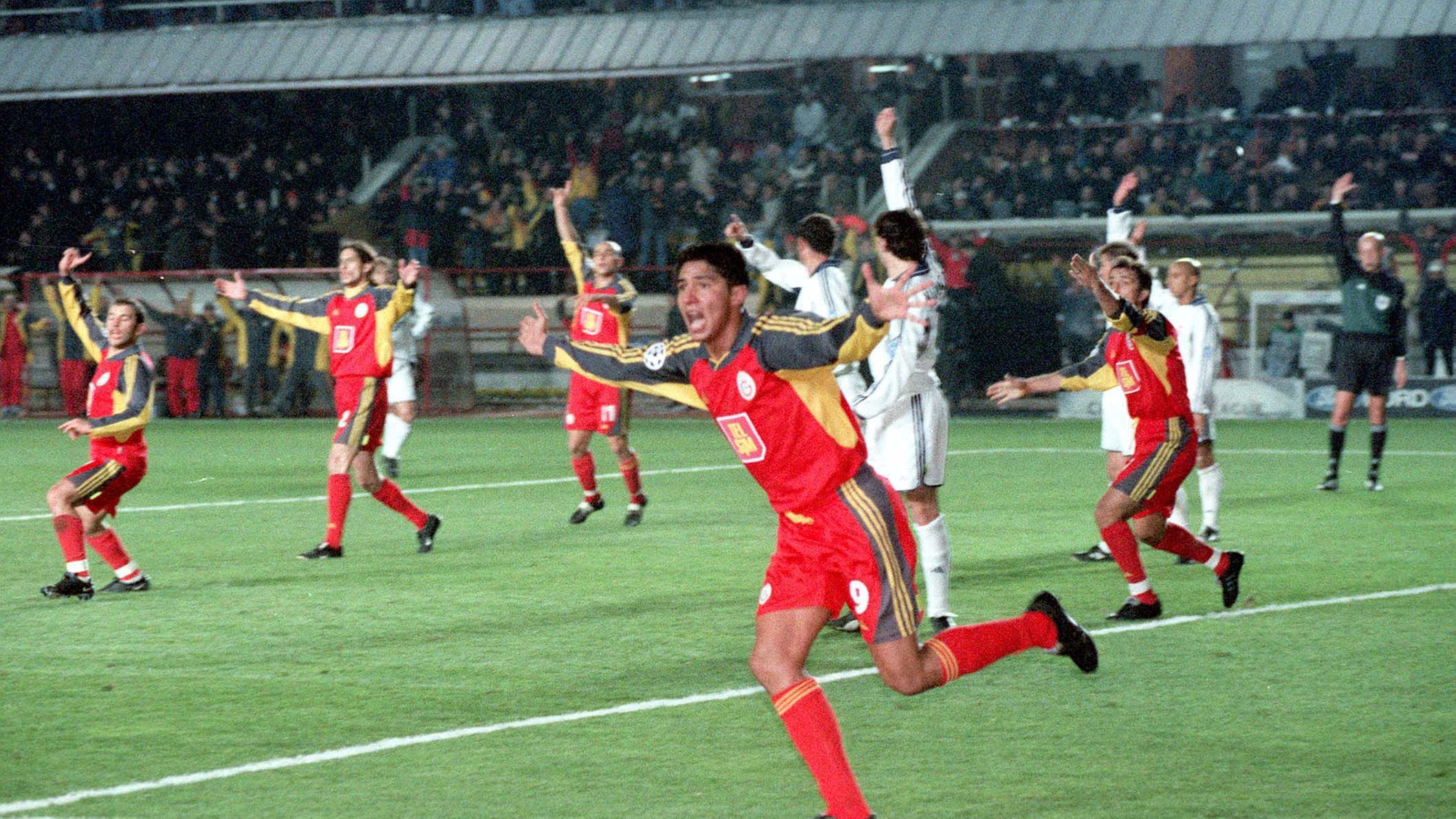 Mario Jardel Galatasaray Real Madrid UEFA Champions League 04/03/01