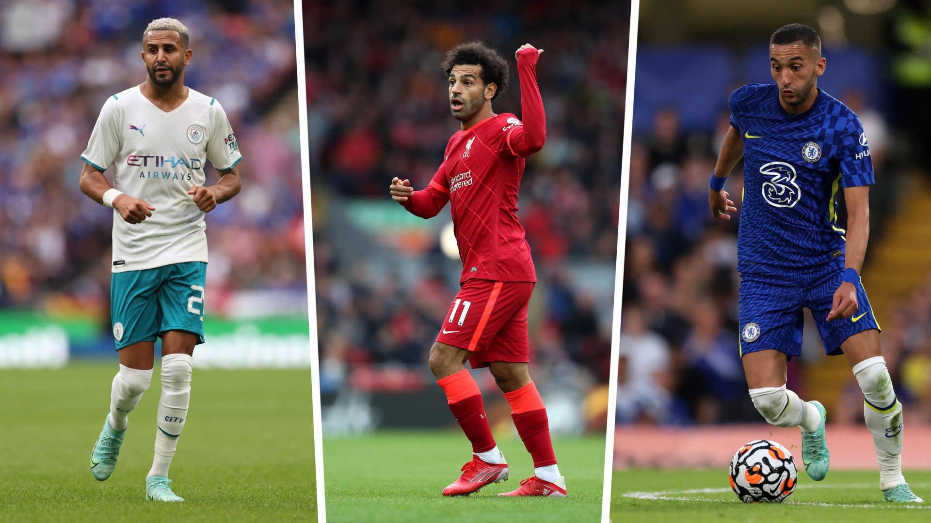 Hakim Ziyech Mahrez Salah