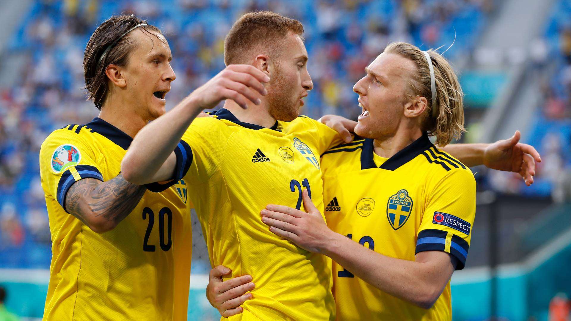 Schweden Sweden Euro 2020 Kulusevski Forsberg