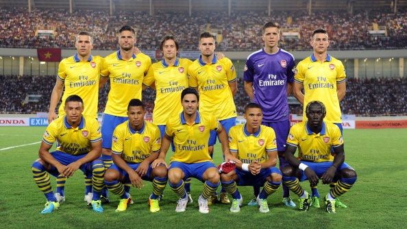 Việt Nam vs Arsenal Giao hữu quốc tế tháng 7-2013