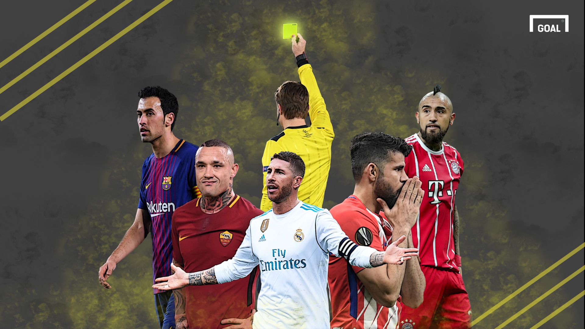 GFX Die meisten Gelben Karten