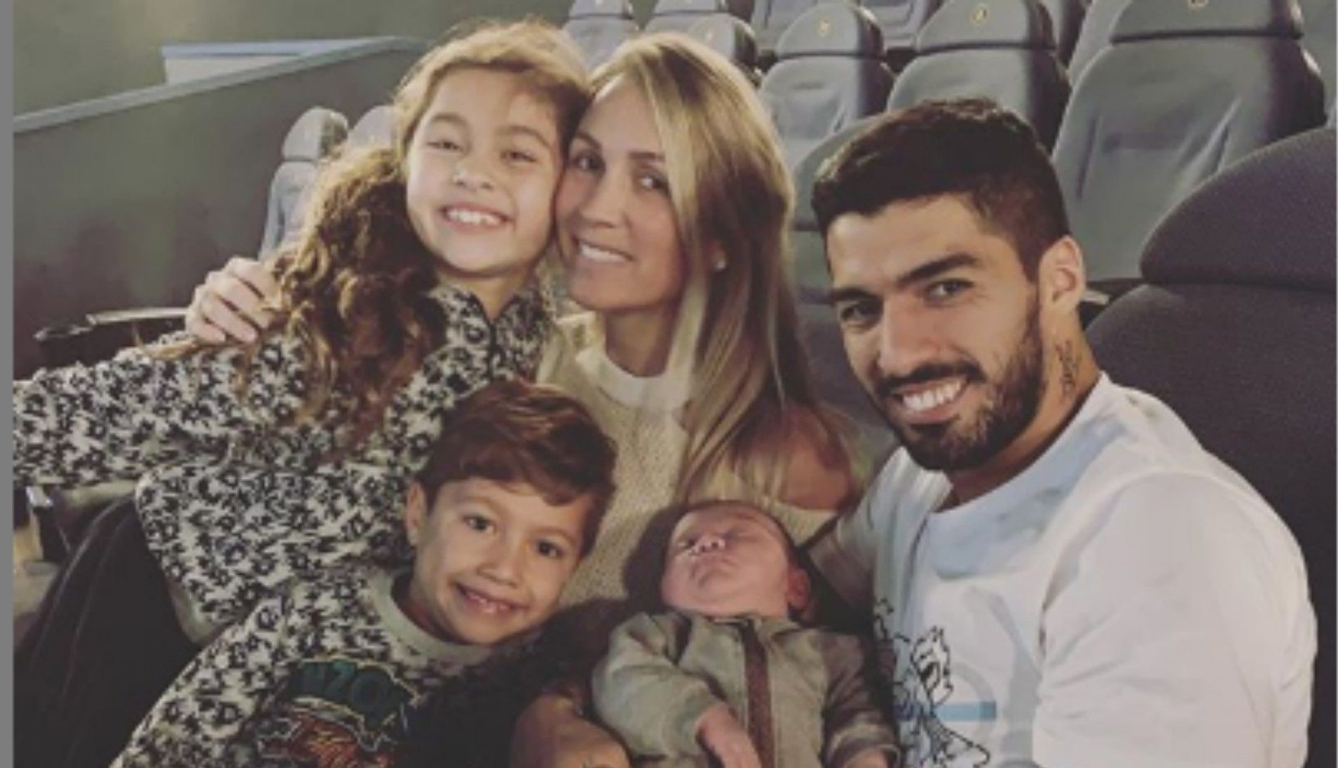 Luis Suárez familia