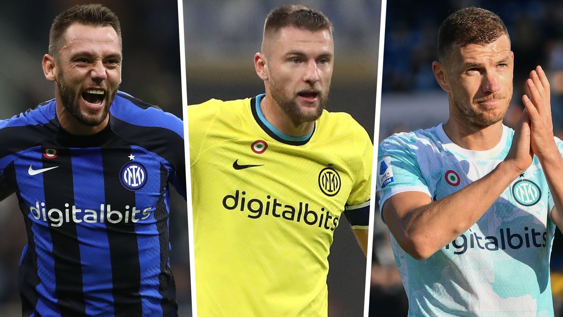 De Vrij Skriniar Dzeko