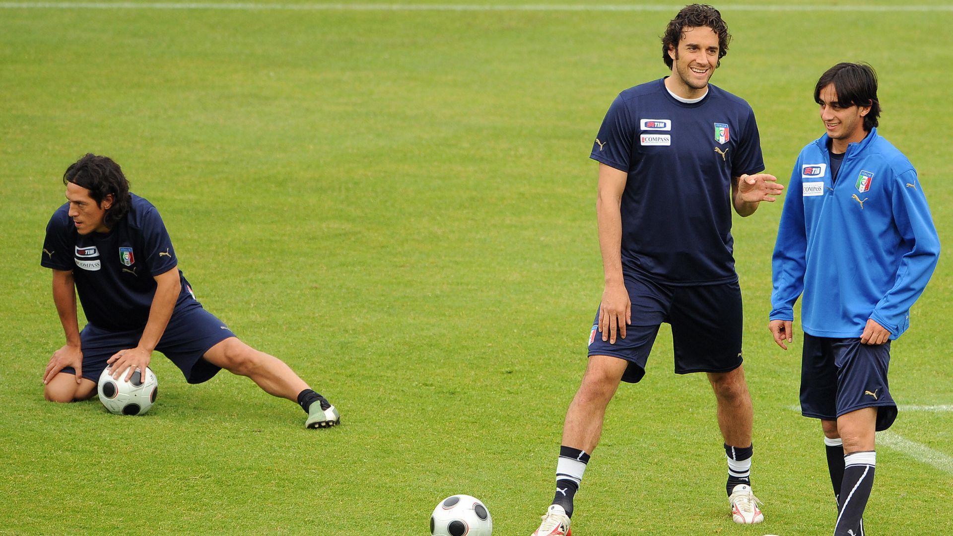 Luca Toni, Mauro Camoranesi - Italy