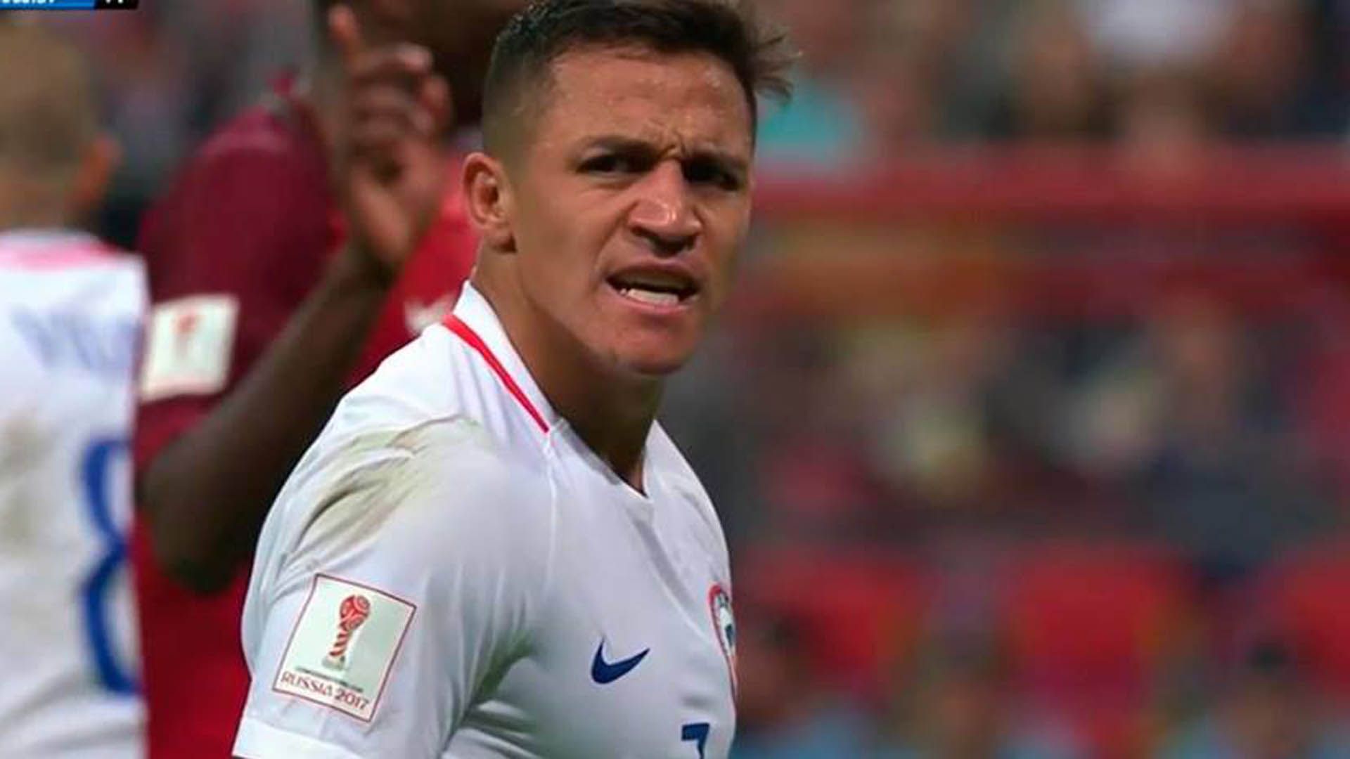 Captura Alexis Sanchez Chile Portugal 280617