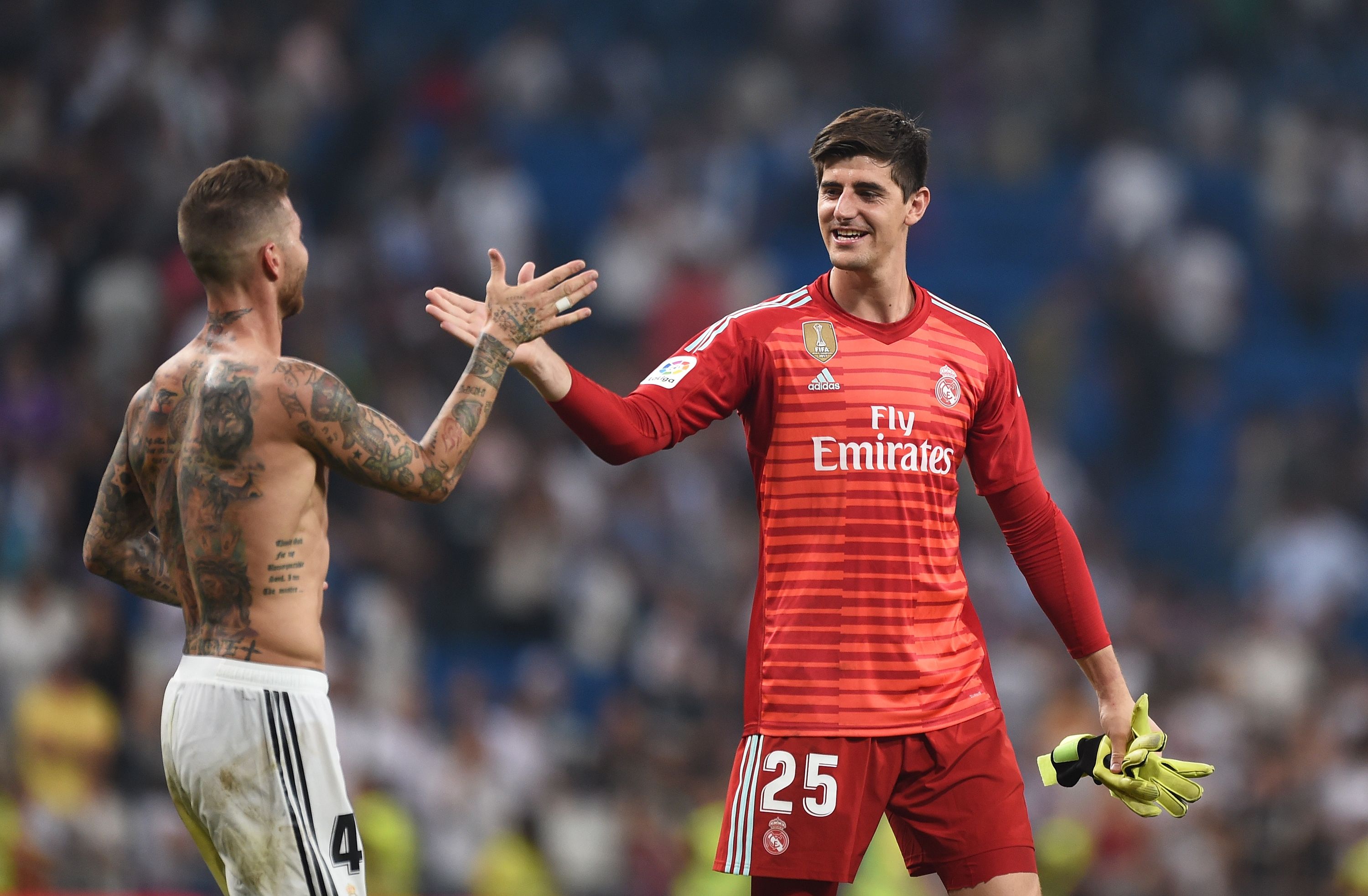 COURTOIS REAL MADRID LEGANES LALIGA