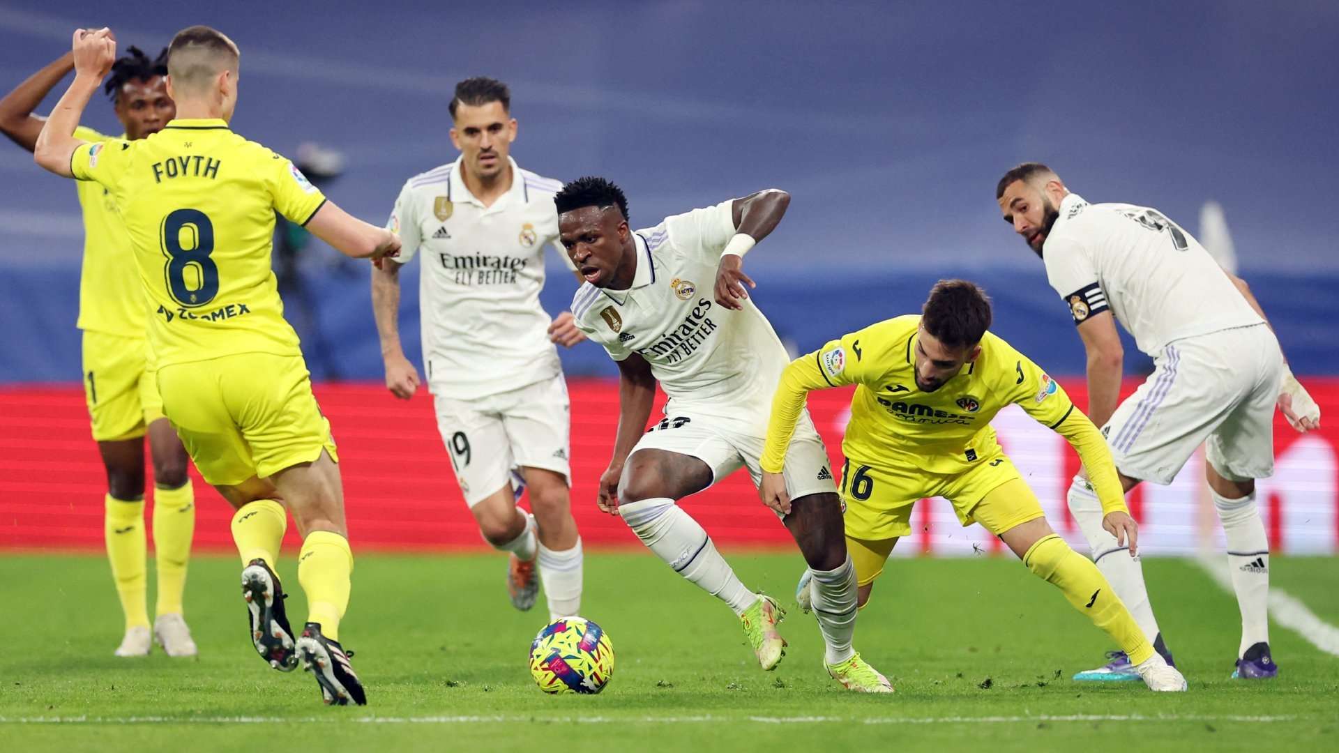 Vinicius Junior Real Madrid Villarreal 2022-23