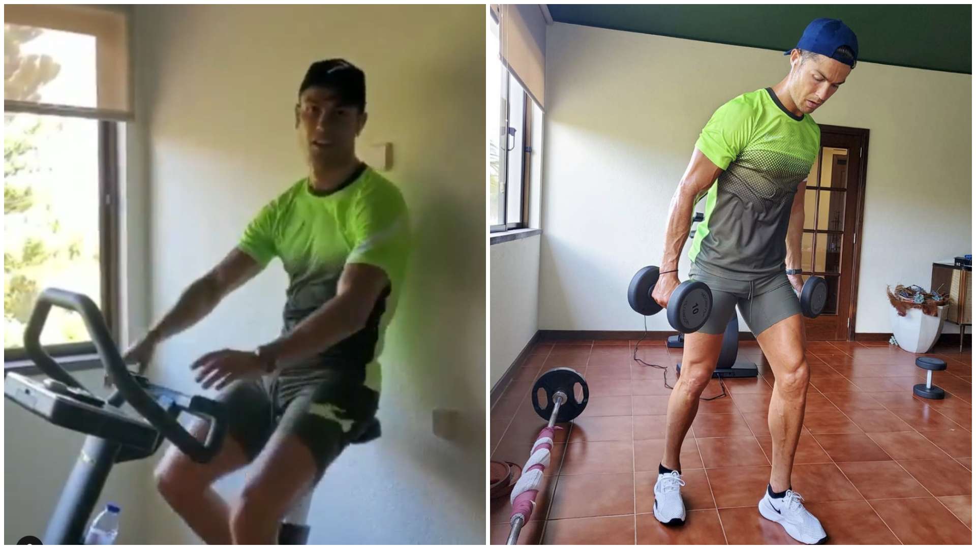 Entrenamientos Cristiano Ronaldo