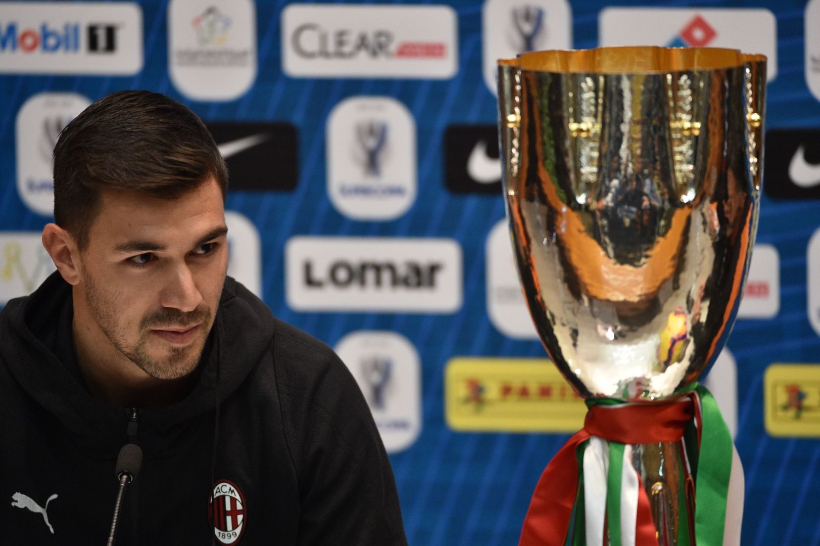Alessio Romagnoli Juventus Milan press conference
