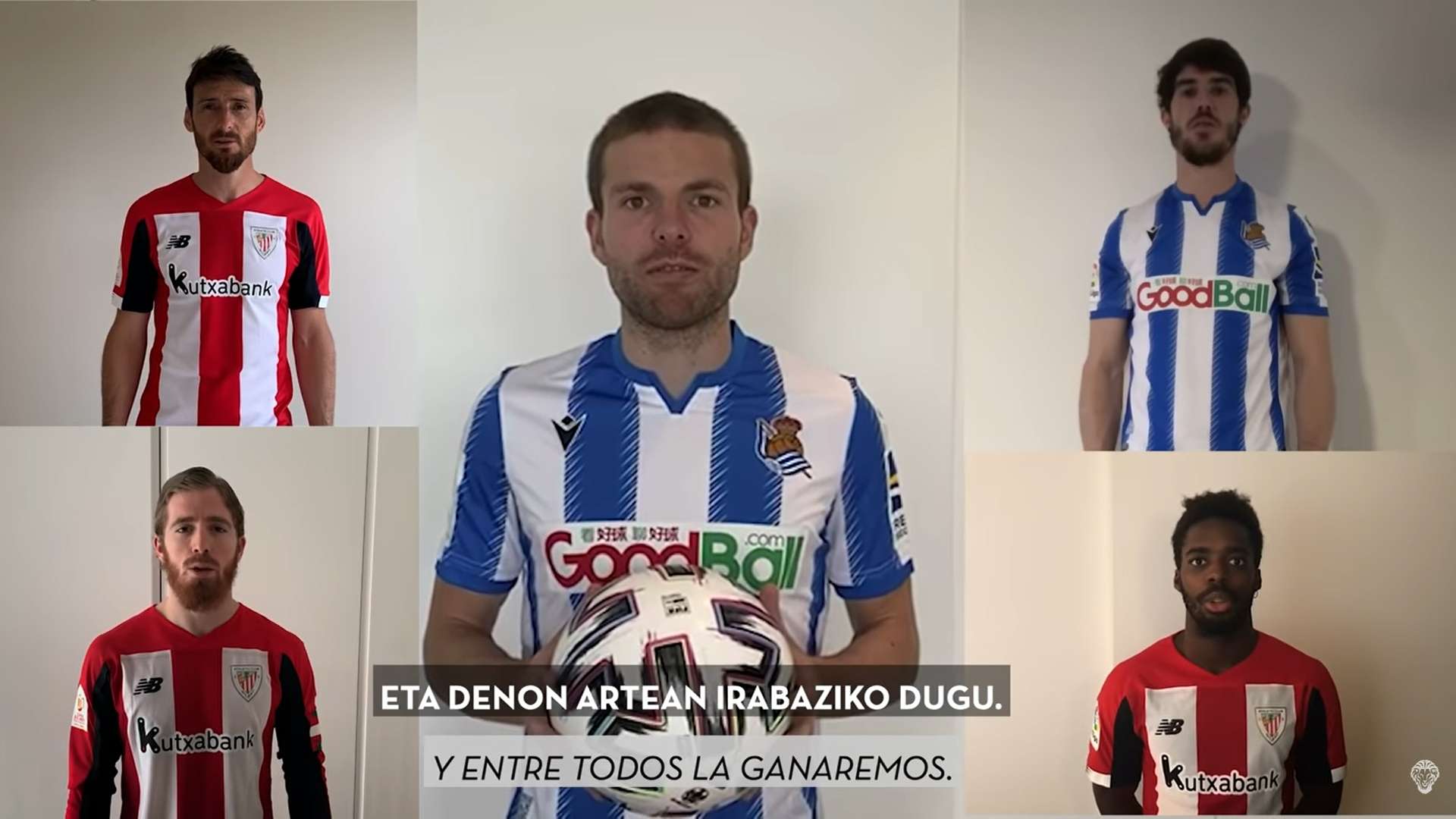 Athletic y Real Sociedad, vídeo conjunto