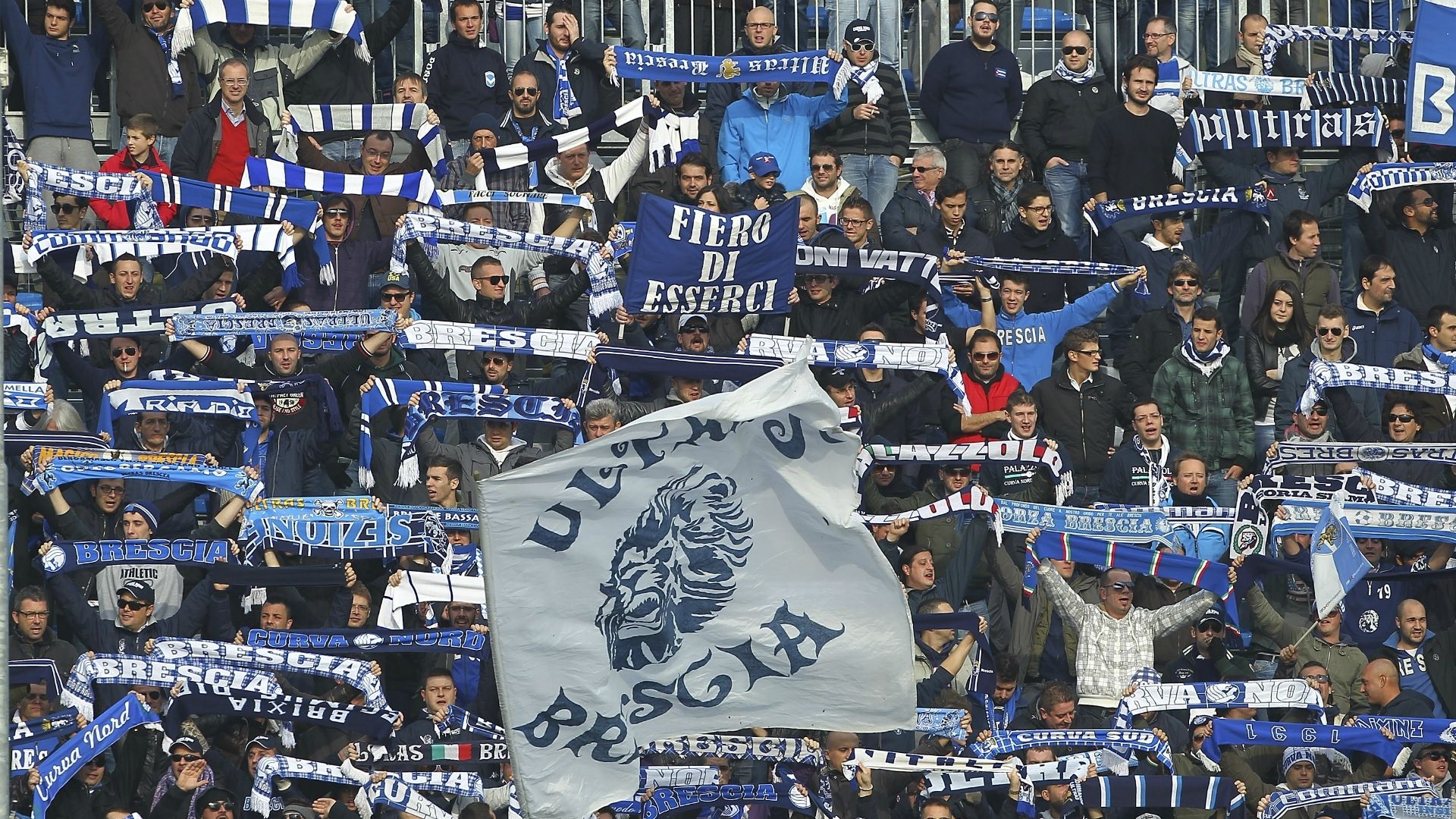 Brescia fans Serie B