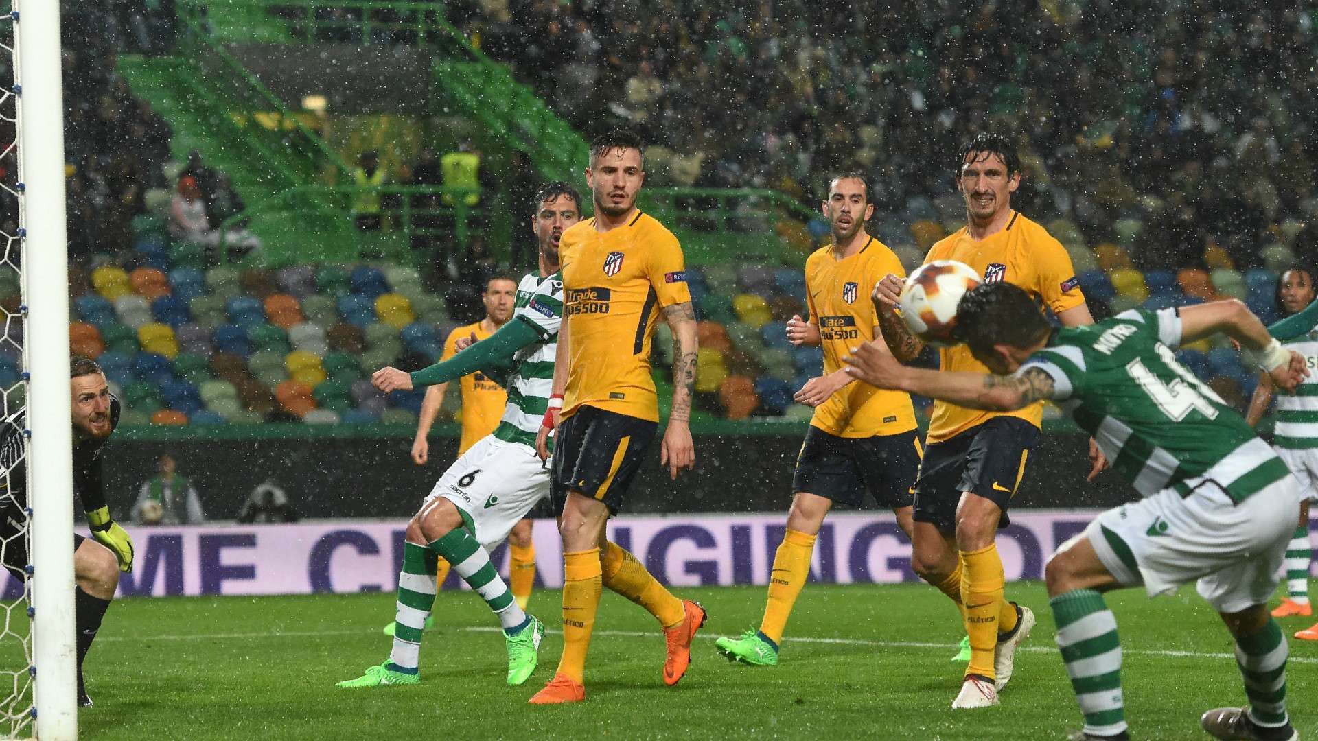 Sporting Atletico Madrid Europa League