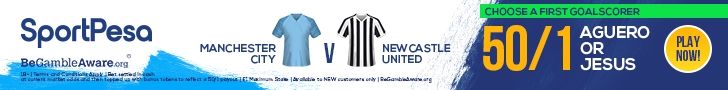 Manchester City v Newcastle SportPesa offer