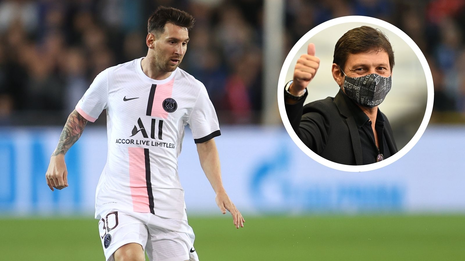 Lionel Messi - Leonardo PSG