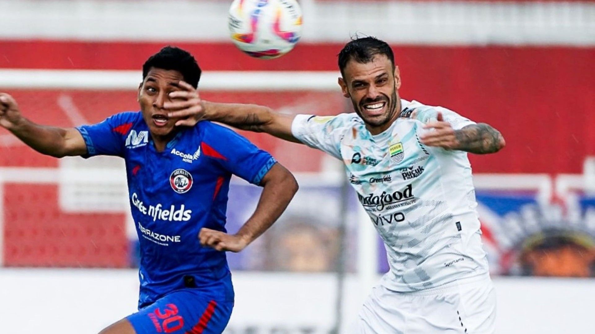 Salim Tuharea Tyronne del Pino - Arema FC vs Persib Bandung 24012025