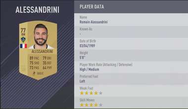 FIFA 18 LA Galaxy Player Ratings