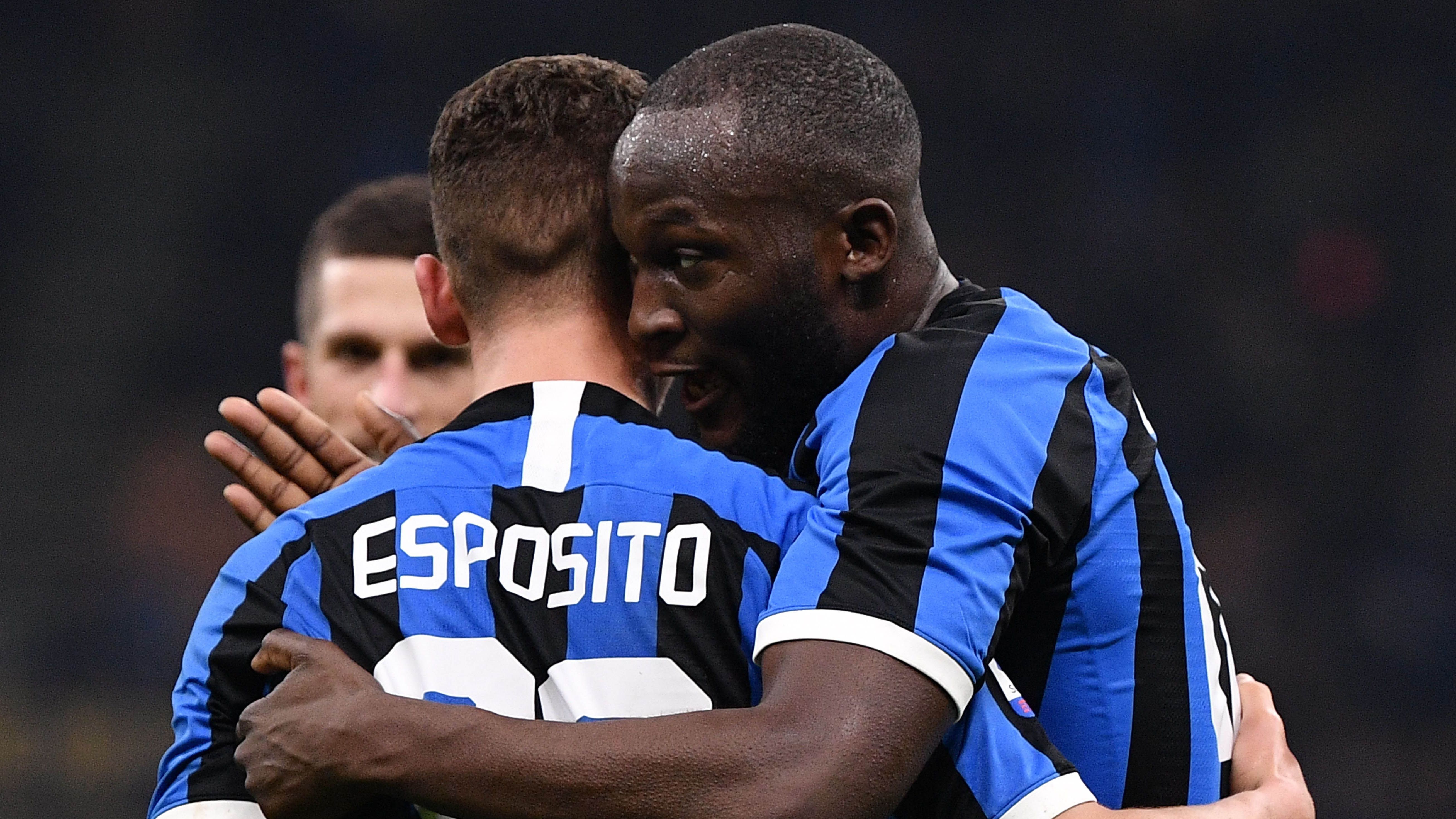 Sebastiano Esposito Romelu Lukaku Inter