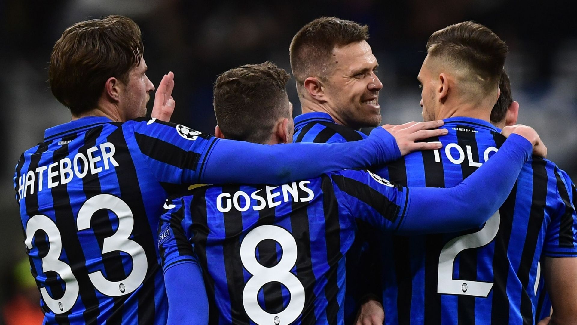 Atalanta celebrate at home to Valencia, Champions League 2019-20