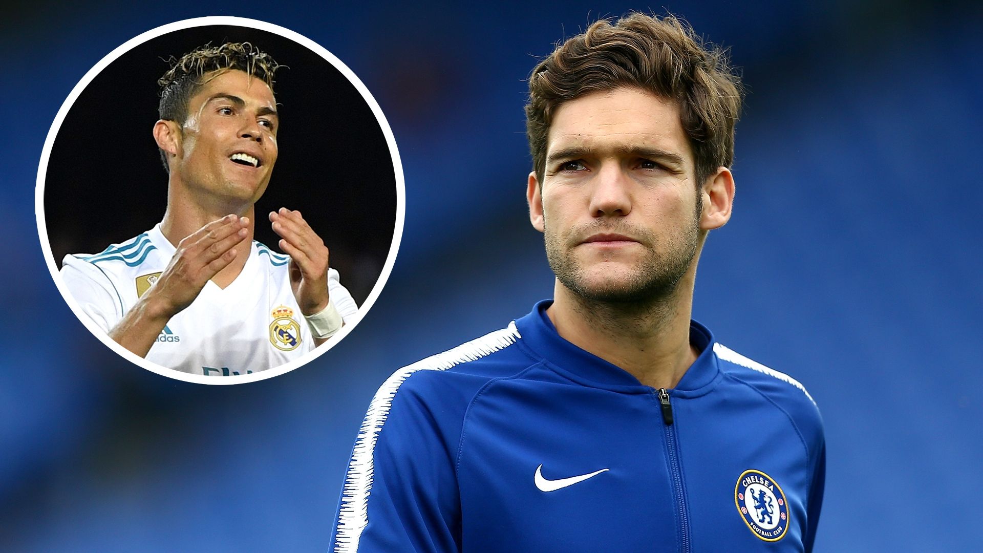 Cristiano Ronaldo Marcos Alonso