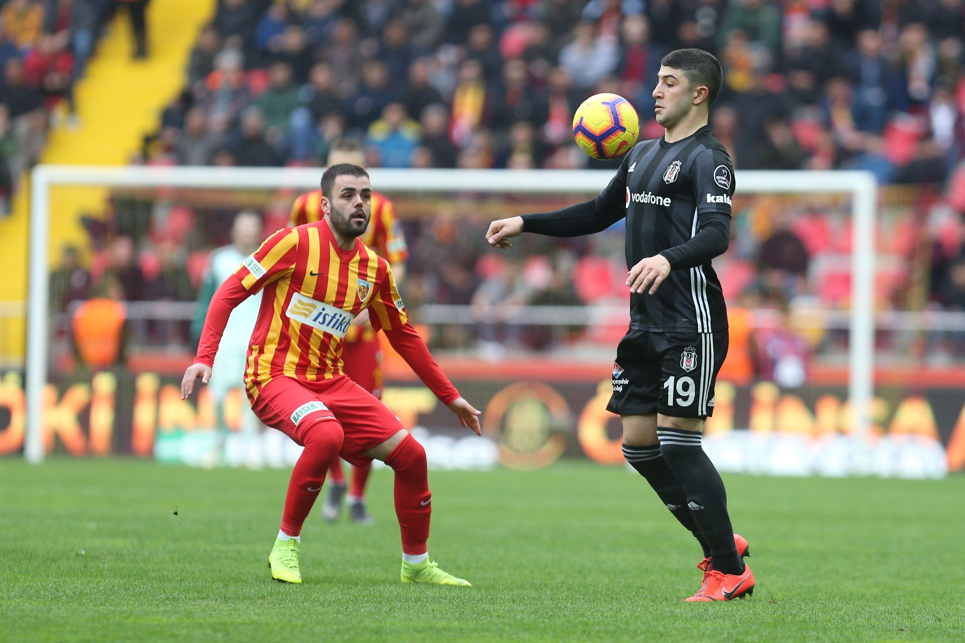 Guven Yalcin Kayserispor Besiktas Turkish Super League 03/02/19