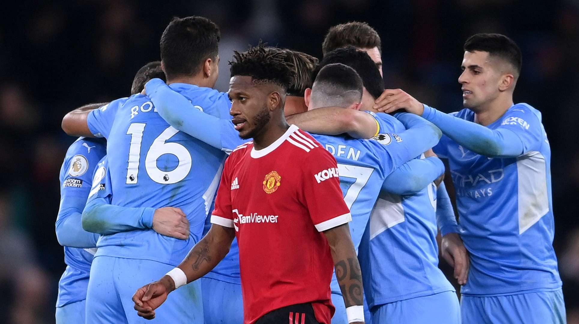 Fred Manchester United City 2021-22