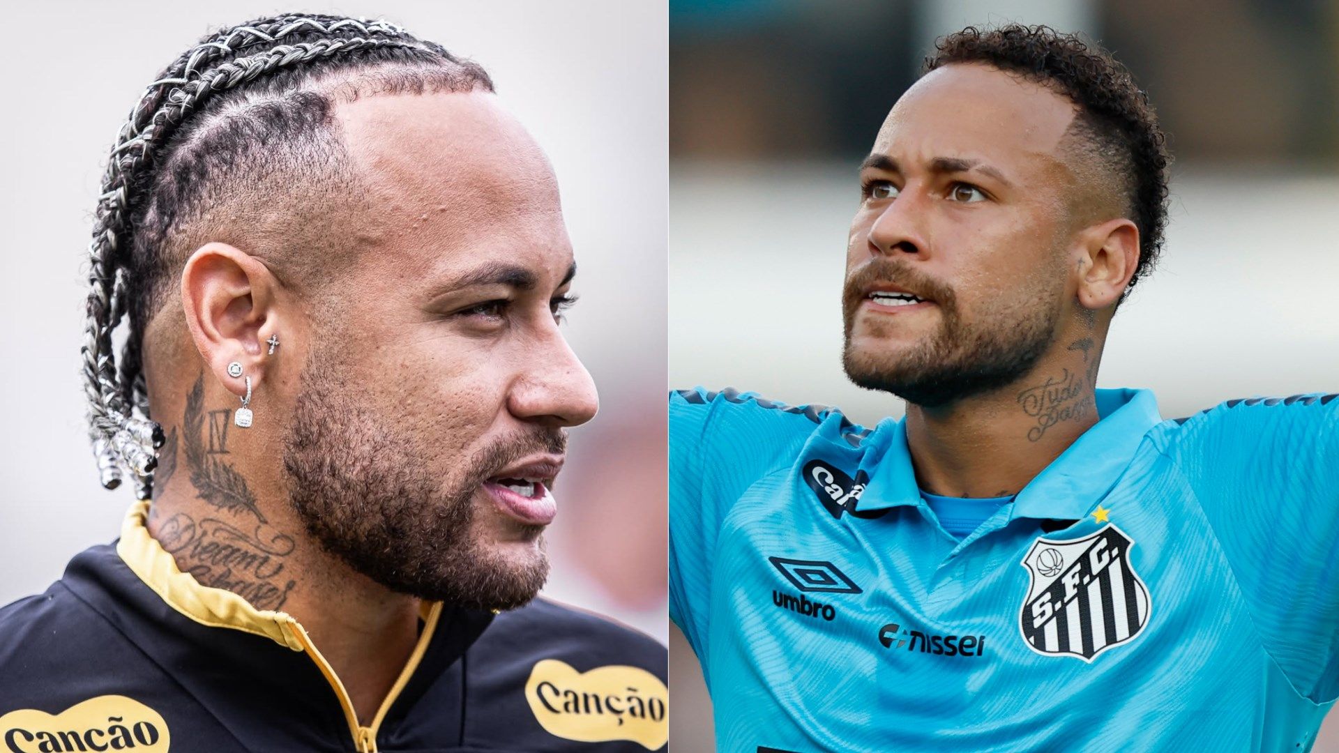 Neymar shows off bold new hairstyle in Santos training after Brazil superstar welcomed new baby daughter | Goal.com UK