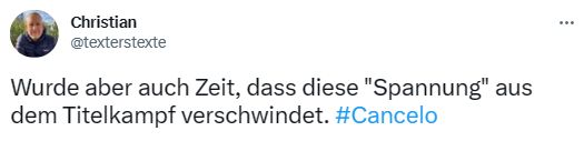 Netzreaktionen Cancelo Bayern