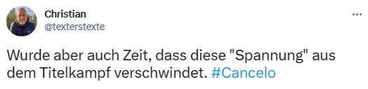 Netzreaktionen Cancelo Bayern