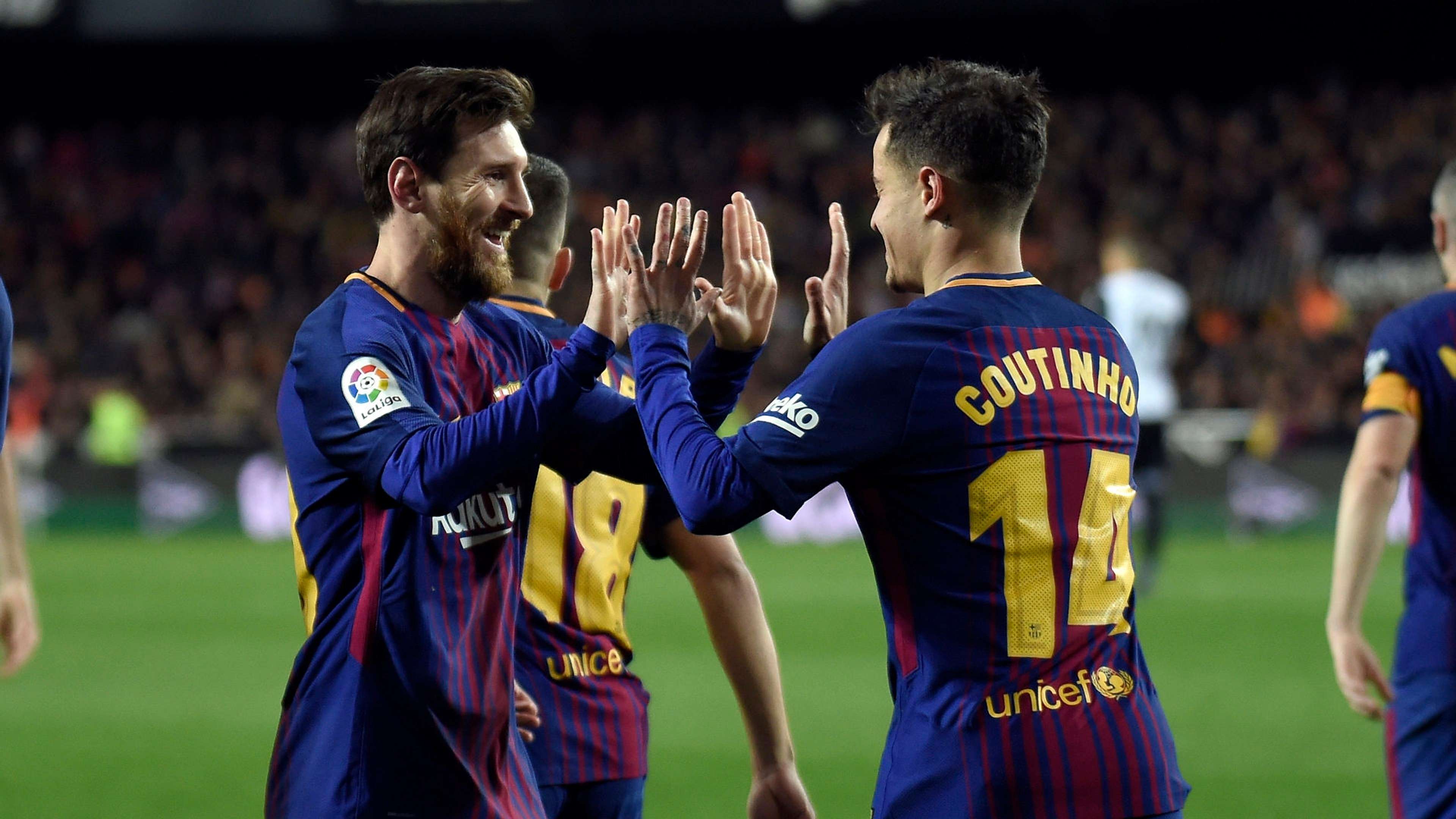 Coutinho Messi Valencia Barcelona Copa del Rey 08022018