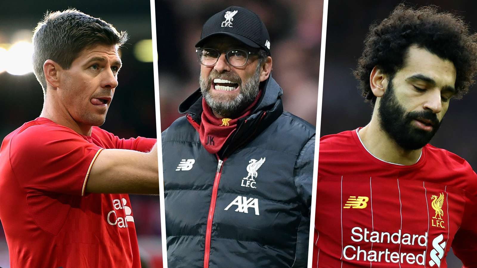 Liverpool Gerrard Salah Klopp